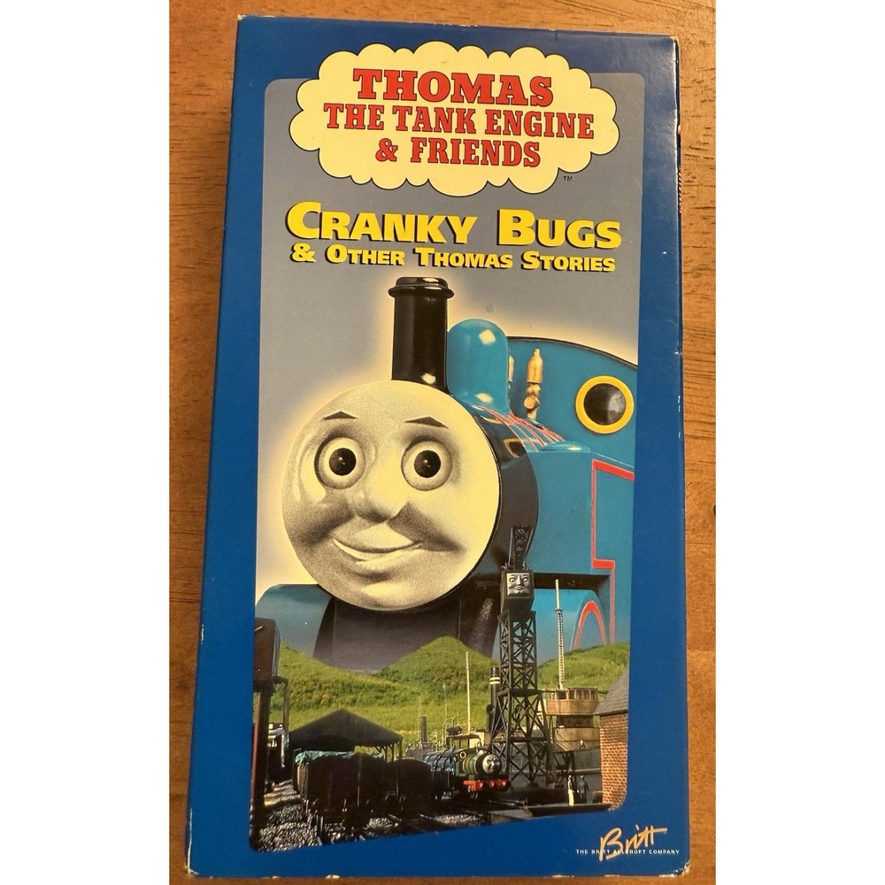 Vintage Thomas And Friends Cranky‎ Bugs & Other Thomas Stories VHS Tape EUC